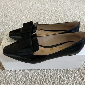 Boden bow leather shoes worn size 6